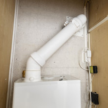 Voorbeeld installatie Rookgasafvoer EasySafe Voorbeeld installatie Rookgasafvoer EasySafe